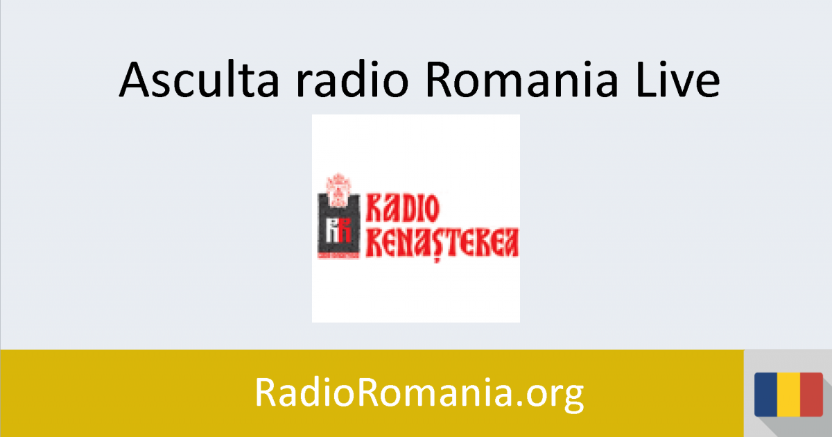 radio renasterea live online - radio renasterea facebook